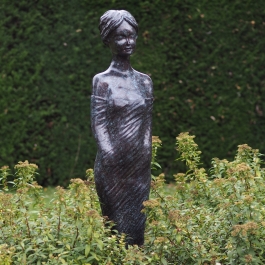 Bronzeskulptur Stehende Elisa Kunsthandel Lohmann De