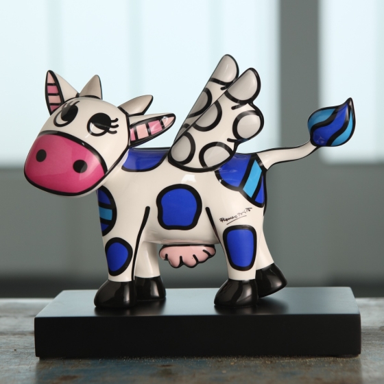 Goebel Skulptur Flying Cow Von Romero Britto Kunsthandel Lohmann De