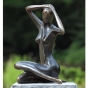 Bronzeskulptur "Junge Katrina" Aktfigur
