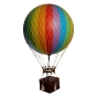 Authentic Models Ballonmodell / LED-Lampe "Jules Verne - Regenbogen"