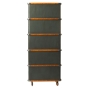 Authentic Models Barschrank auf Rollen, grau MF078G