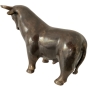 Bronzefigur "Bulle und Bär - Börse", mittel