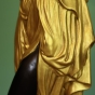 Bronzeskulptur "Junge Prinzessin bringt die Krone" von Miguel Fernando López