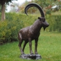 Steinbock aus Bronze