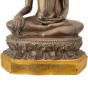 Sitzender Buddha aus Messing - 57cm - Einzelstück