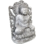 Steinrelief "Sitzender Buddha - Meditation"