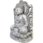 Steinrelief "Sitzender Buddha - Meditation"