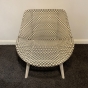 DEDON MBRACE Club chair in pepper