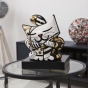 Goebel Skulptur "Golden Cat" von Romero Britto