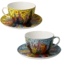 Goebel Milchkaffeetassen-Set von James Rizzi