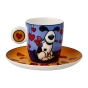 Goebel Espressotassen-Set "Love Dog & Love Cat" von Ed Heck