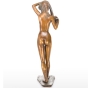 Edition Strassacker Bronzefigur "Die Nacht zerrinnt"