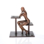 Edition Strassacker Bronzeskulptur "Empreinte"