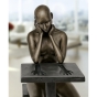 Edition Strassacker Bronzeskulptur "Empreinte"