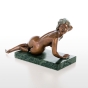 Edition Strassacker Bronzeskulptur "Sonnige Stunden"