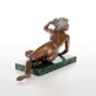 Edition Strassacker Bronzeskulptur "Sonnige Stunden"