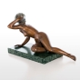 Edition Strassacker Bronzeskulptur "Sonnige Stunden"