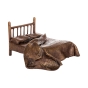 Edition Strassacker Bronzeskulptur "Bed of Yesterday"