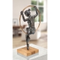 Edition Strassacker Bronzeskulptur "Al Cerchio"