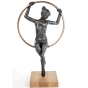 Edition Strassacker Bronzeskulptur "Al Cerchio"