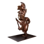 Edition Strassacker Bronzeskulptur "Face to face"