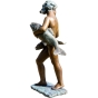 Edition Strassacker Bronzefigur "Fischdieb"