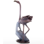 Edition Strassacker Bronzeskulptur "Pelikan und Flamingo"