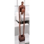 Edition Strassacker Bronzeskulptur "Unbewegter Sprung"