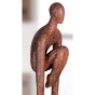 Edition Strassacker Bronzeskulptur "Unbewegter Sprung"