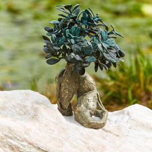 Bronzeskulptur Bonsai Baum 88791 Rottenecker