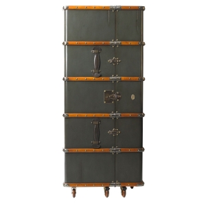 Authentic Models Barschrank auf Rollen, Graugrün MF078G, Ausstellungsstück