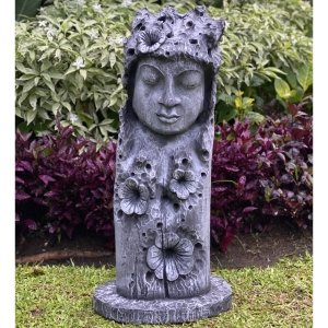 Buddharelief als Steinbaum, 78cm