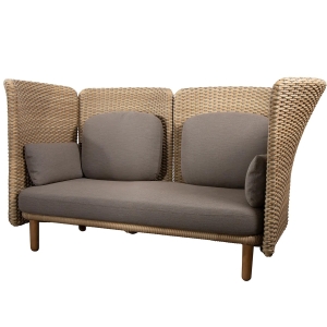 Cane-line Arch 2-Sitzer Sofa mit hoher Armlehne/Rückenlehne