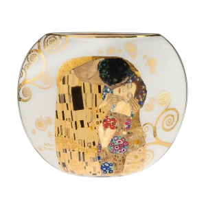 Goebel Glasvase "Der Kuss" von Gustav Klimt