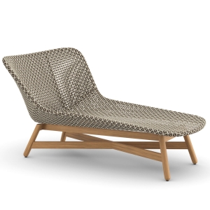 DEDON MBRACE Daybed in pepper - Ausstellungsstück