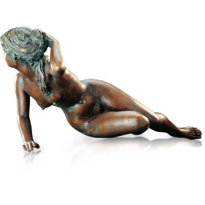 Edition Strassacker Bronzeskulptur "Sonnige Stunden"
