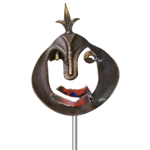 Bronzeskulptur Maske von Strassacker