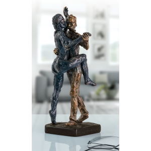 Bronzeskulptur Tangopaar Frühling von Strassacker