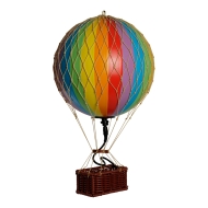 Authentic Models Ballonmodell / LED-Lampe "Travels Light - Regenbogen"