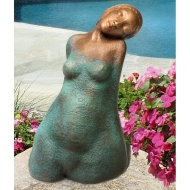 Edition Strassacker Bronzeskulptur "Aphrodite, klein" von Maria-Luise Bodirsky - limitiert auf 99 Stück