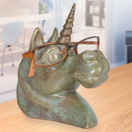 Bronzeskulptur "Einhorn" von Jagna Weber