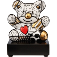 Goebel Skulptur "Golden Truly Yours" von Romero Britto - limitiert auf 999 Stück