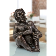 Edition Strassacker Bronzeskulptur "Bacchus"