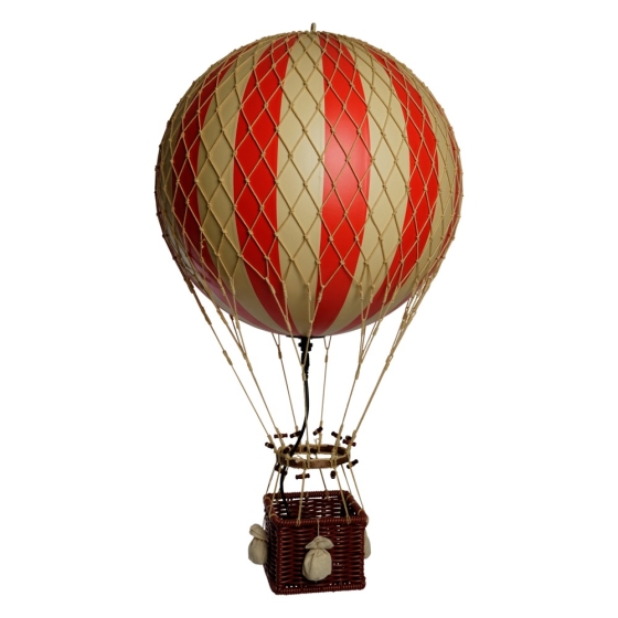 Authentic Models Ballonmodell / LED-Lampe "Royal Aero - Rot"