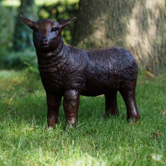 Bronzeskulptur "Lamm"