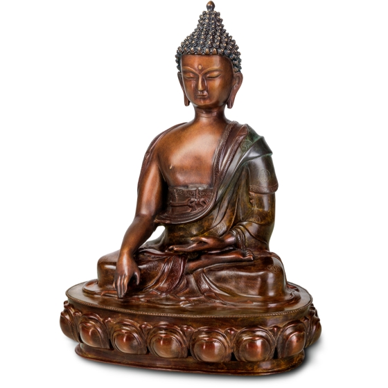 Edition Strassacker Bronzeskulptur "Buddha Shakyamuni"