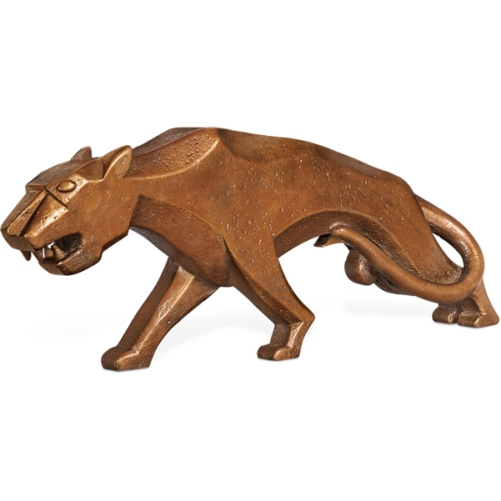 Edition Strassacker Bronzeskulptur "Panther"